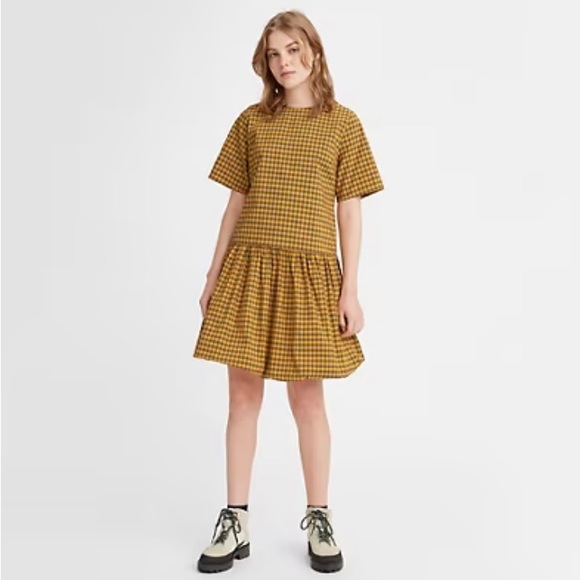 NEW Levi’s Aberdeen Tafetta Dress - Picture 4 of 9